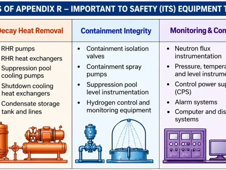 4.0 Laguna Verde Safe Shutdown | Important to Safety (ITS) Equipment to Protect