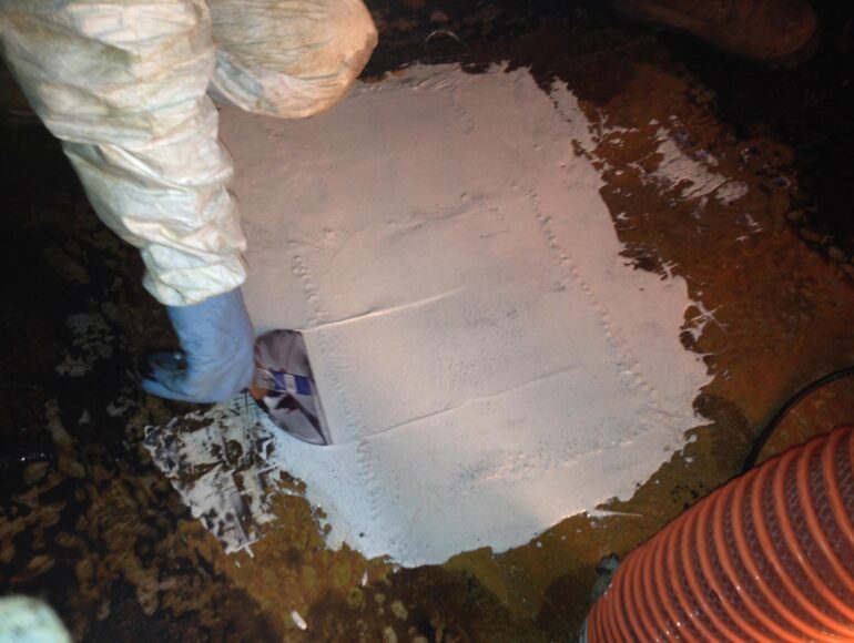 Localized Structural Repairs of Piping Thru Wall Holes and Corrosion Protection of 96” Diameter Circulating Cooling Water Piping System with Engineered Composite Fiber Reinforced Polymer (FRP) System @ 40 year old Indian Point NPP
